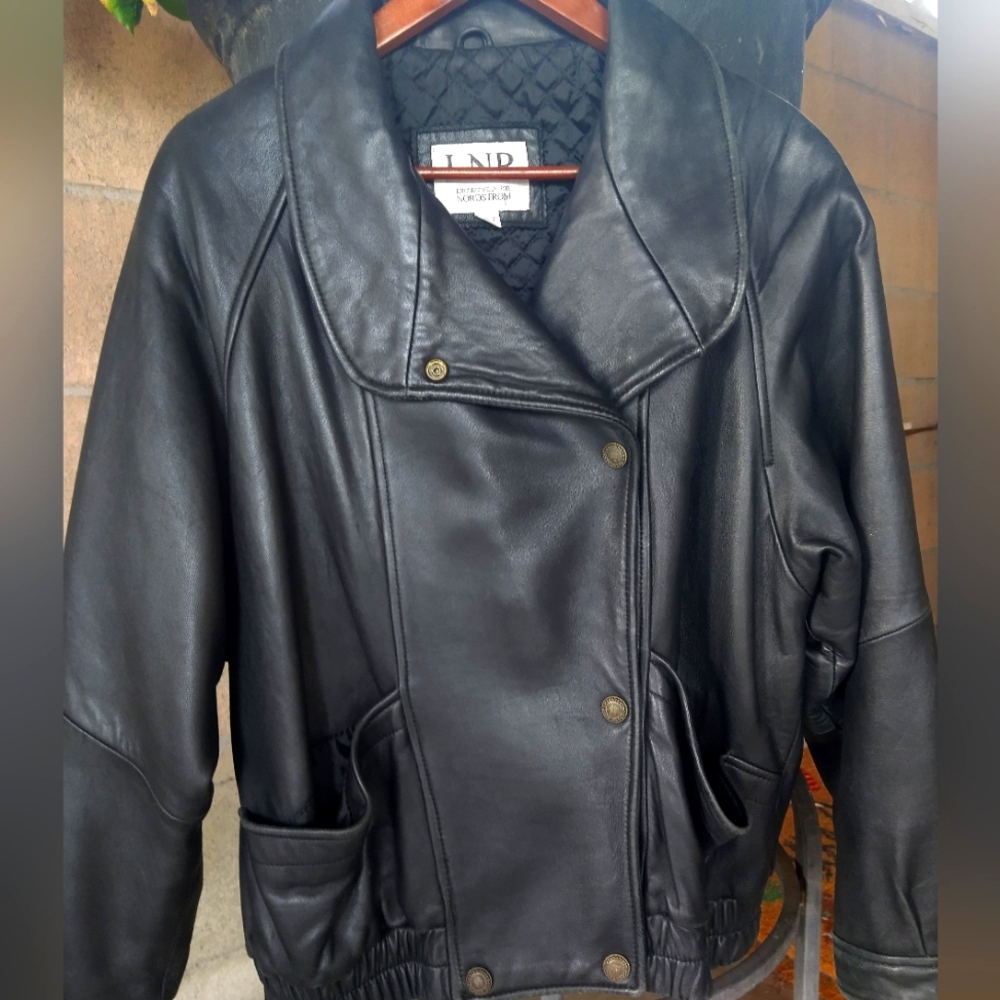 Vintage LNR exclusively for Nordstrom leather jacket